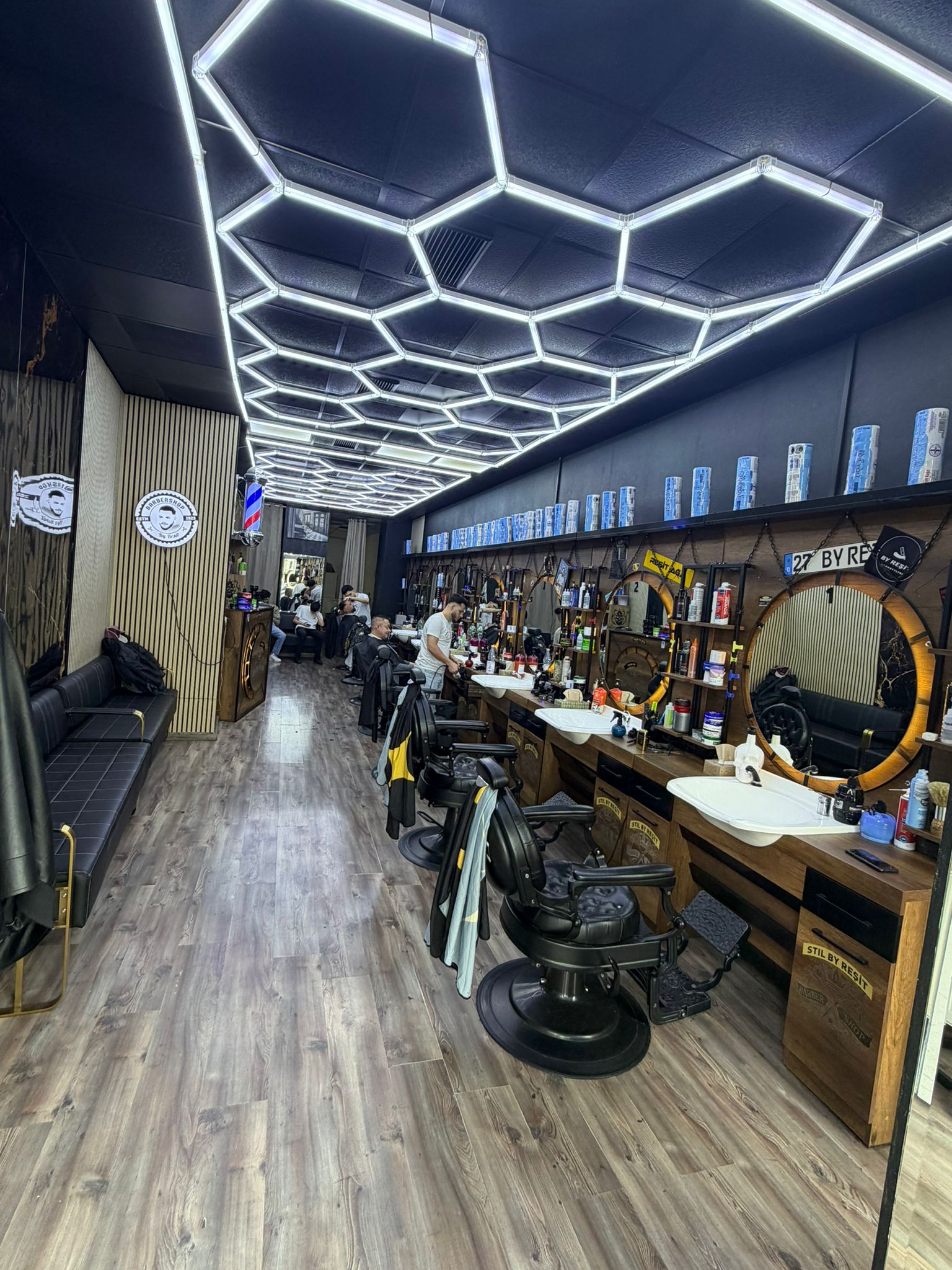 Inside the shop